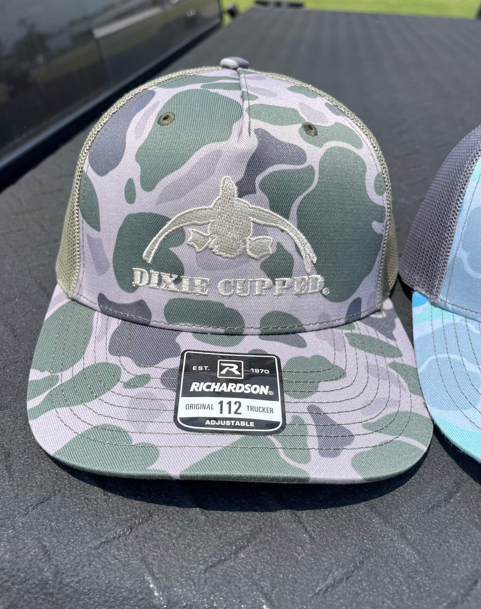 Blank Old School Camo Hat Sample – Dixie Decoys