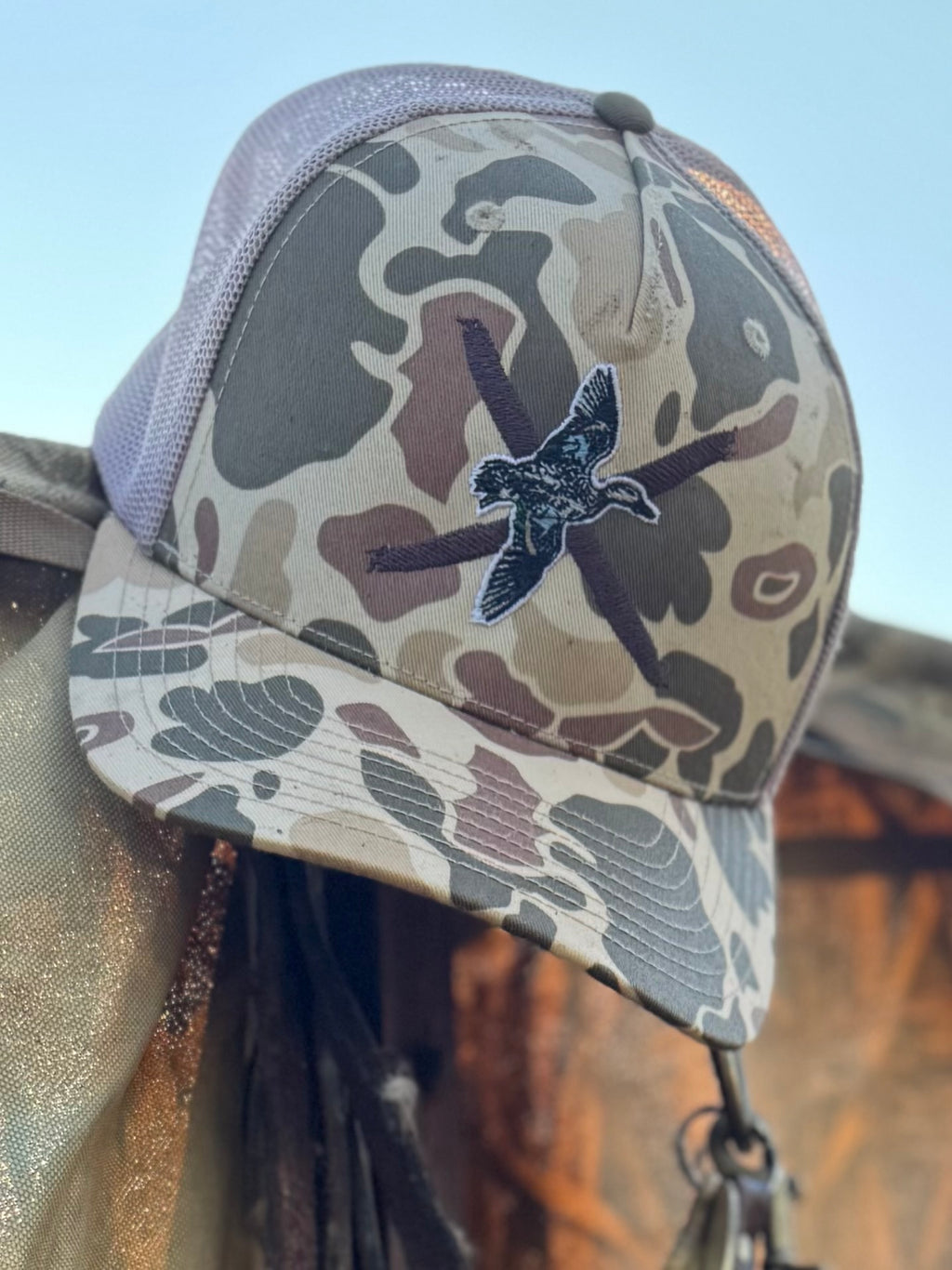 Dixie Bars Bluewing- Richardson 112 Cap Old School w/ Khaki Mesh SnapBack