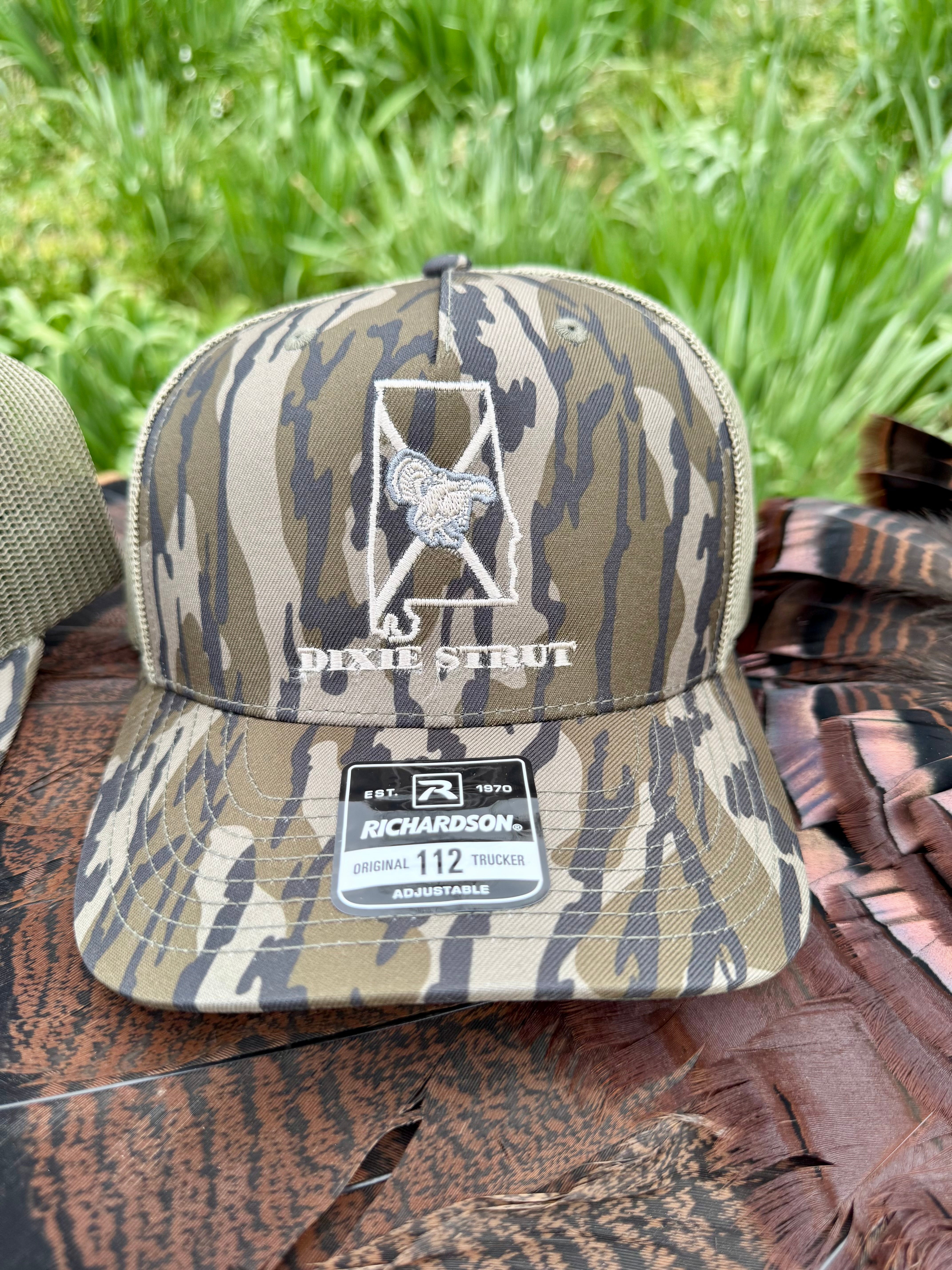 Dixie Strut Richardson 112 Cap Bottomland w/ Loden Mesh SnapBack