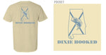 Dixie Hooked Alabama T-Shirt (Butter) Yellow